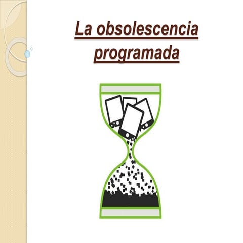 Obsolescencia programada 
