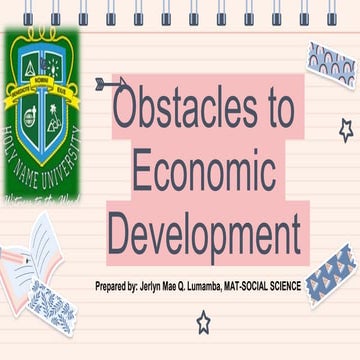 Obstacles to Development.pptx