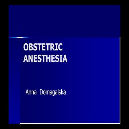 obsterics anesthesia procedures and complications.pdf