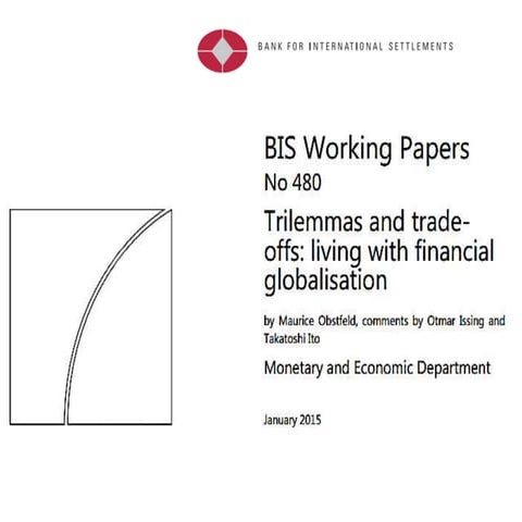 Obstfeld: Trilemmas and Tradeoffs, June 2014