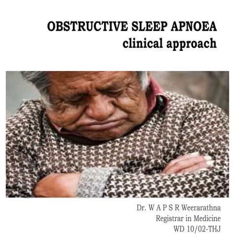 Obstructive sleep apnoea - clinical approach to a patient/ AASM guidelines