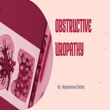obstructive uropathy.pptx