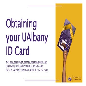 Obtaining your ID card | PPTX