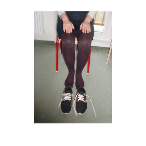 Putting on shoes - self care skill