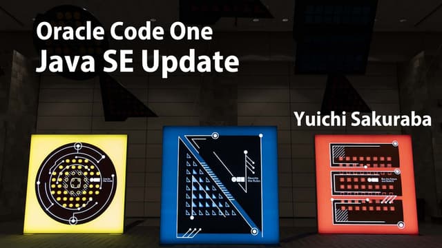 Oracle Code One 報告会 Java SE Update