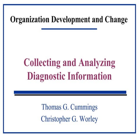 Oc 6440 collecting and analyzing diagnostic data