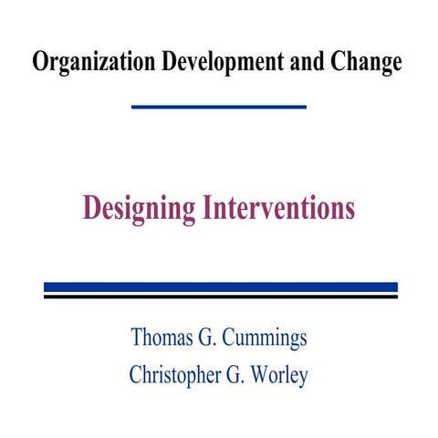 Oc 6440 designing interventions