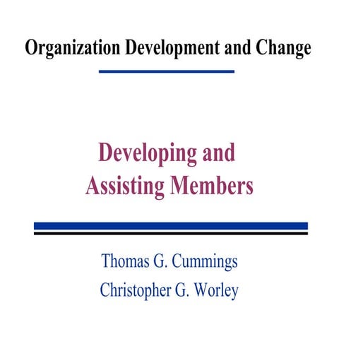 Oc 6440 developing and assisting members