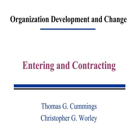 Oc 6440 entering and contracting