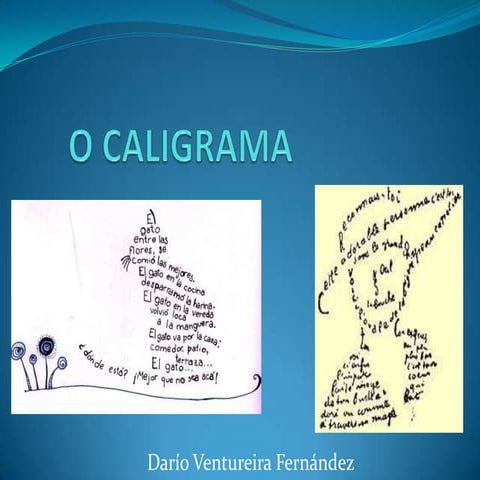 O caligrama
