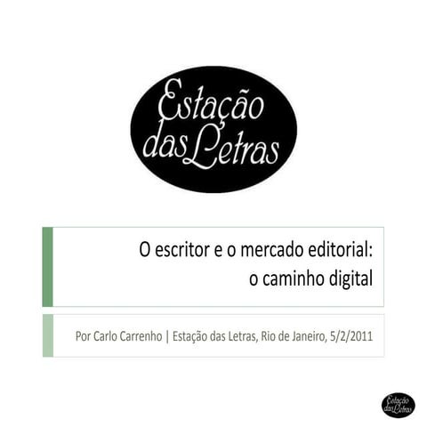 O caminho digital para escritores