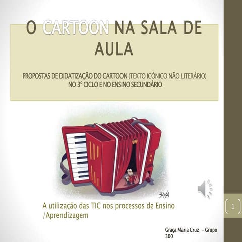 O cartoon   proposta didática