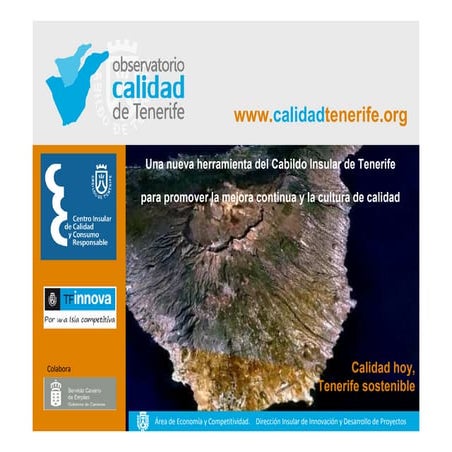 Presentación Observatorio Calidad de Tenerife