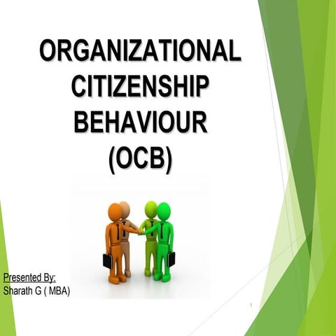 Organizational Citizenship Behavior