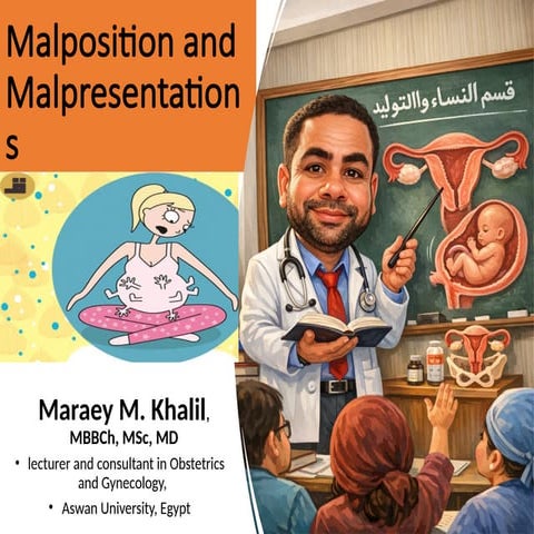 Malposition and malpresentations | PPTX