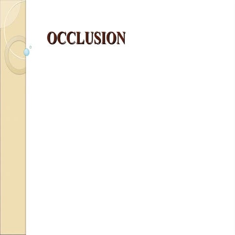 occlusion-2occlusion.occlusion-2occlusionppt | PPT