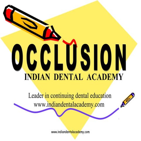 Occlusion basics