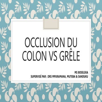 Occlusion Colon.pptx