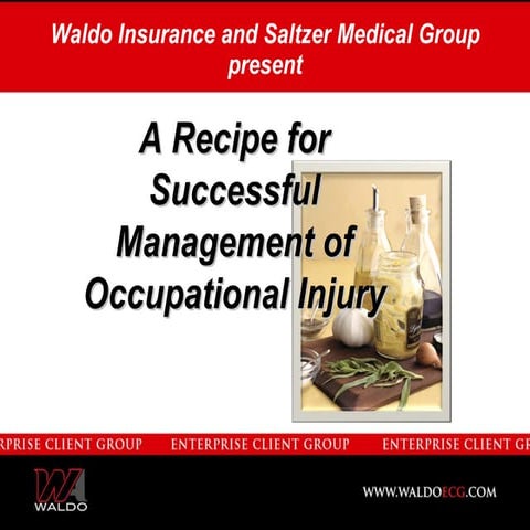 "Starting from Scratch" Occupational Medicine Webinar