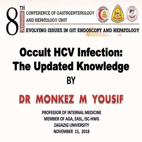Occult hcv infection the updated knowledge 