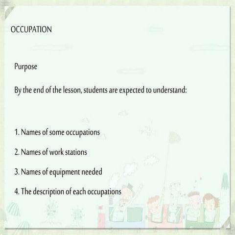 Occupation 1 | PPT