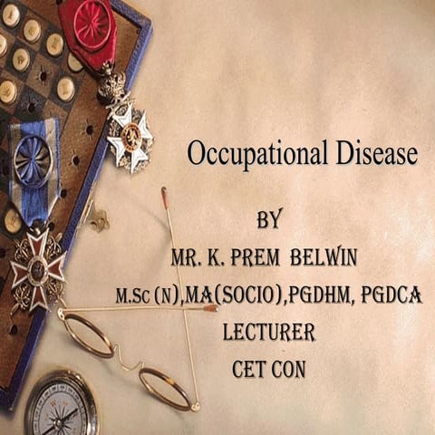Occupational disease