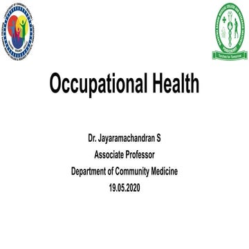 Occupational diseases