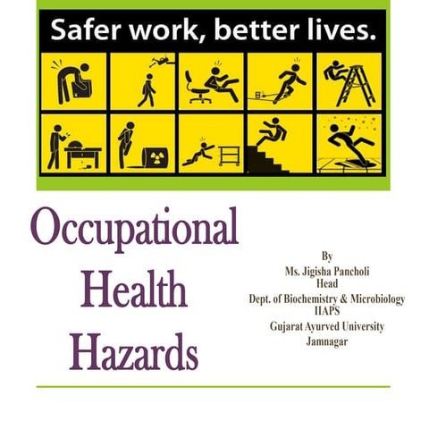 Occupational health hazards | PDF