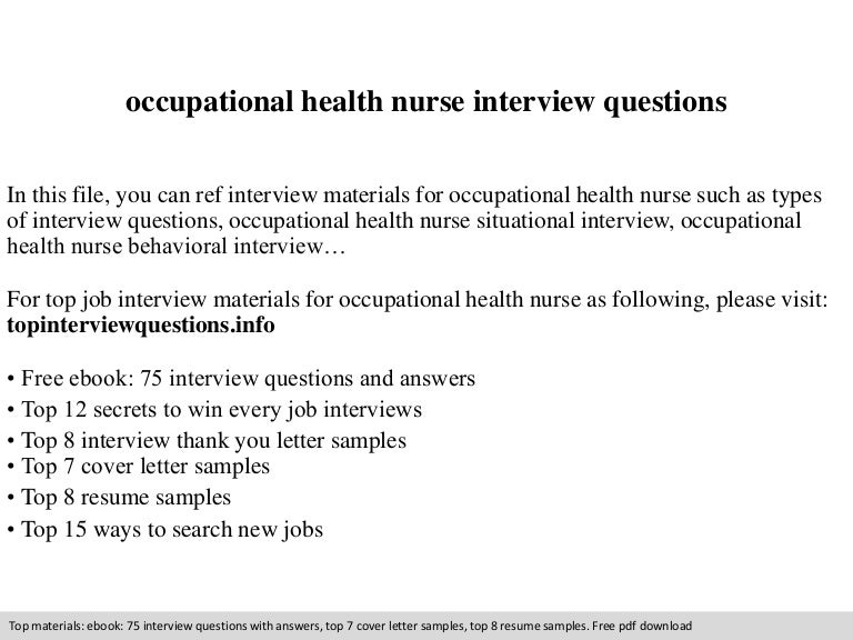 occupationalhealthnurseinterviewquestions 140905045504 phpapp01 thumbnail 4jpgcb1409892925
