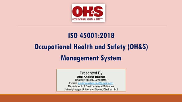 Occupational Health & Safety Management System (ISO 45001:2018).pptx