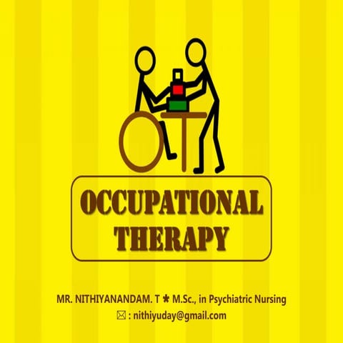 Occupational therapy