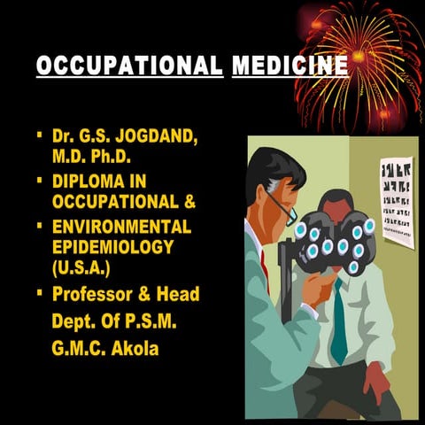 Occupationa medicine