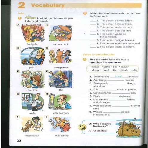 Occupations beginner