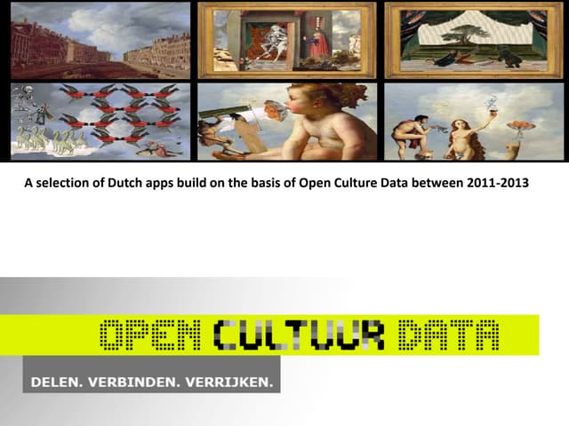 A selection of Open Culture Data Ap...