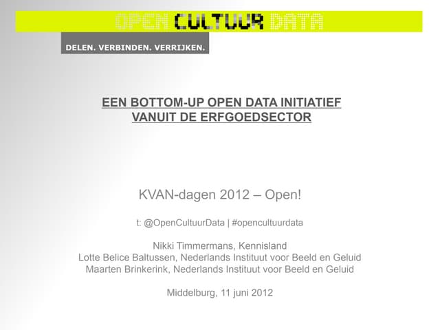 1206_Timmermans_Baltussen_Brinkerink_EEN_BOTTOMUP_OPEN_DATA_INITIATIEF_VANUIT...