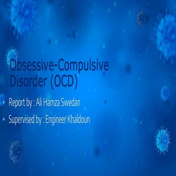 Ocd report