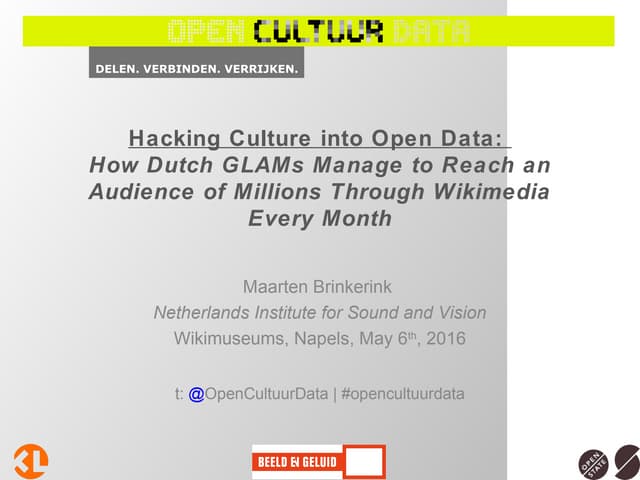 Hacking Culture into Open Data
