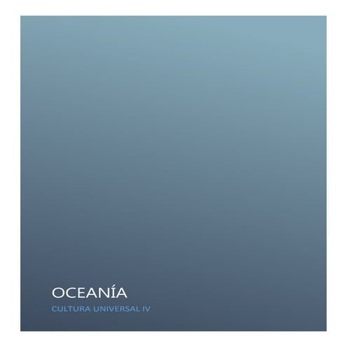 Oceanía's description