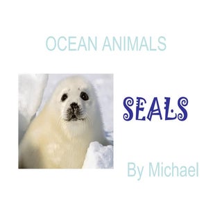 Ocean animals power point1