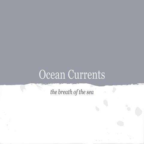 Ocean currents