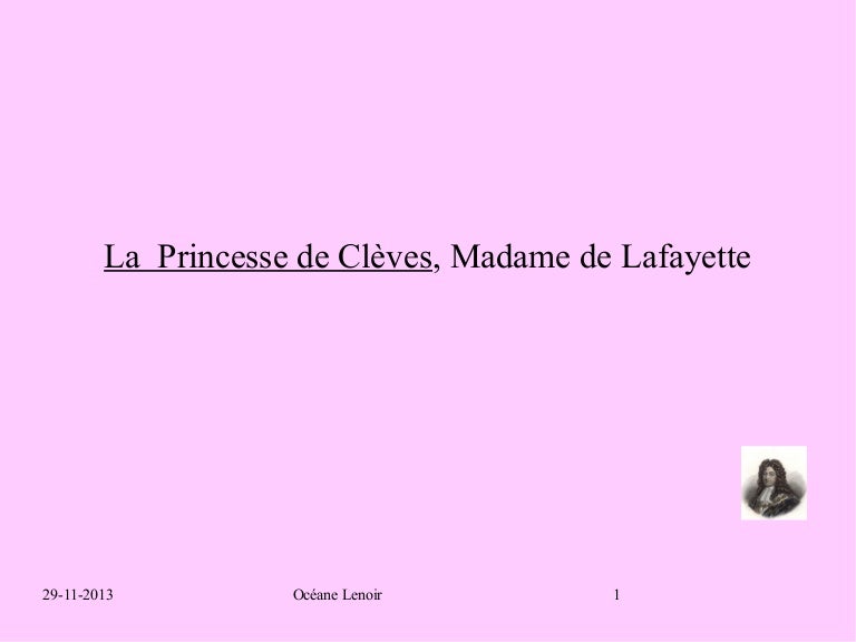 la princesse de clèves madame de lafayette pdf