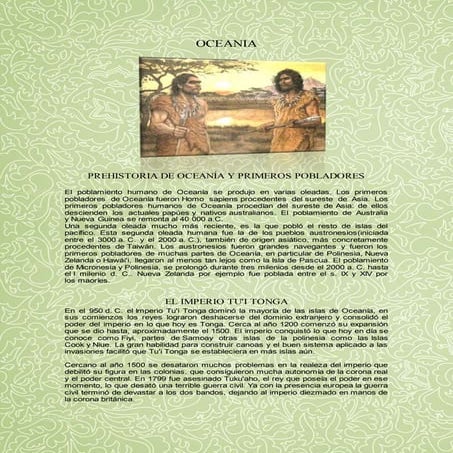 Arte antiguo de Oceanía