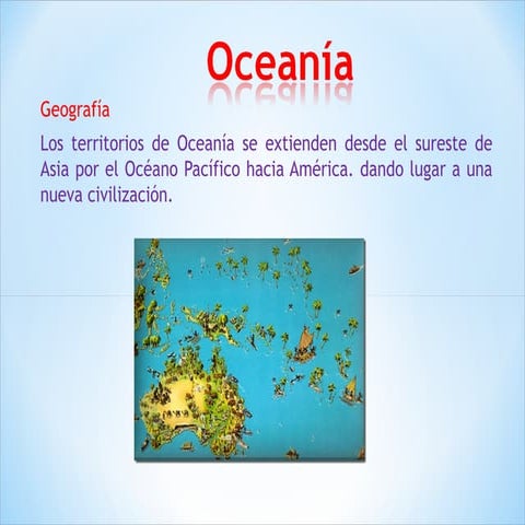 Oceania y antartida