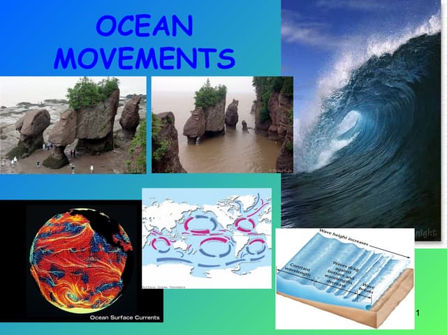 Waves, tides, and currents revised | PPT