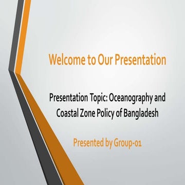 Oceanography and coastal zone policy