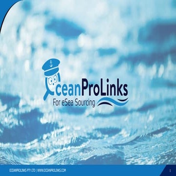 OceanProlinks - A New Platform Offering All Types Of Maritime ...