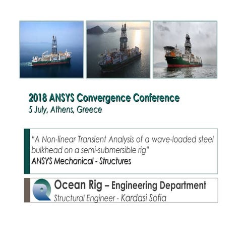 Ship-Shape Simulation - ANSYS AQWA | PDF