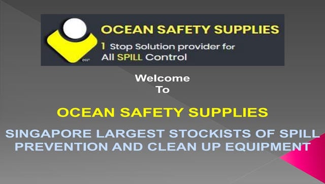 Ocean Safety Supplies - Spill Containment Pallets in Singapore.pptx