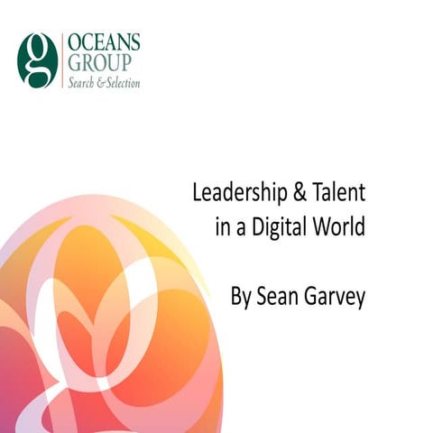 Oceans group & digital talent transformation sg