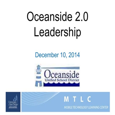 Oceanside 2.0 leadership 12.10.14 mtg